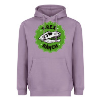 Lavender t rex ranch Heavyweight Hoodie - artisFamous