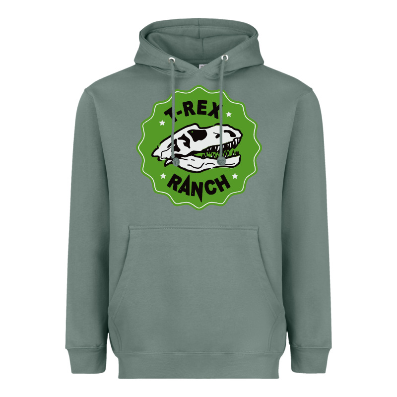 T Rex Ranch Heavyweight Hoodie by artisFamous | Teevron