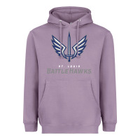Lavender battle hawks football Heavyweight Hoodie - artisFamous