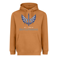 Meerkat battle hawks football Heavyweight Hoodie - artisFamous
