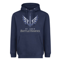 Battle Hawks Football Heavyweight Hoodie | Teevron