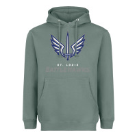 Sage battle hawks football Heavyweight Hoodie - artisFamous