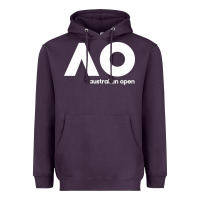 Plum australian open merch Heavyweight Hoodie - artisFamous