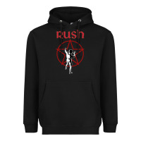 Black starman music rush Heavyweight Hoodie - artisFamous