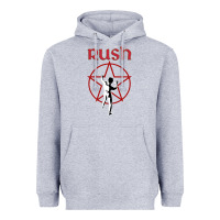 Heather Grey starman music rush Heavyweight Hoodie - artisFamous