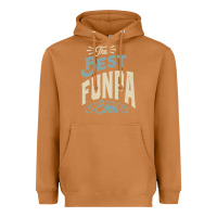 Meerkat The Best Funpa Ever - Mens Funny Dad and Grandpa Heavyweight Hoodie - artisFamous