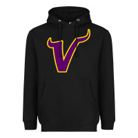 Black vikings style Heavyweight Hoodie - artisFamous