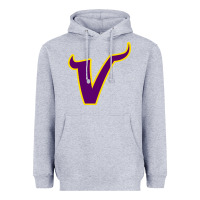 Heather Grey vikings style Heavyweight Hoodie - artisFamous