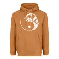 Meerkat yin yang bonsai tree Heavyweight Hoodie - artisFamous