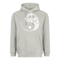Moon Dust yin yang bonsai tree Heavyweight Hoodie - artisFamous