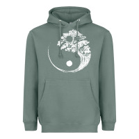 Sage yin yang bonsai tree Heavyweight Hoodie - artisFamous