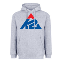 Heather Grey k2 ski snowboarding Heavyweight Hoodie - artisFamous