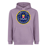 Lavender fbi Heavyweight Hoodie - artisFamous
