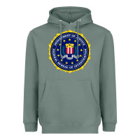 Sage fbi Heavyweight Hoodie - artisFamous