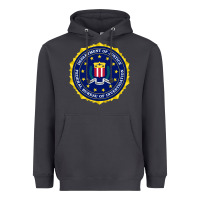 Smoke fbi Heavyweight Hoodie - artisFamous