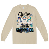 Chillin With My Snowmies Long Sleeve Tee | Teevron