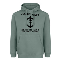 Sage cajun navy Heavyweight Hoodie - artisFamous