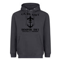 Smoke cajun navy Heavyweight Hoodie - artisFamous