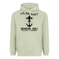 Matcha cajun navy Heavyweight Hoodie - artisFamous