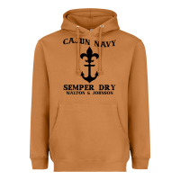 Meerkat cajun navy Heavyweight Hoodie - artisFamous