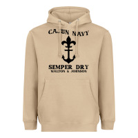 Mushroom cajun navy Heavyweight Hoodie - artisFamous