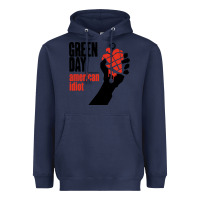 Navy american idiot Heavyweight Hoodie - artisFamous