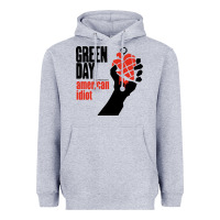 Heather Grey american idiot Heavyweight Hoodie - artisFamous