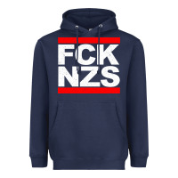 Navy fck nzs Heavyweight Hoodie - artisFamous