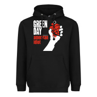 Black american idiot Heavyweight Hoodie - artisFamous