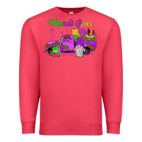 Cardinal mardi gras truck gnome Premium Sweatshirt - JahusDesignShop