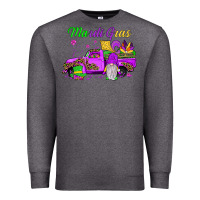 Charcoal Heather mardi gras truck gnome Premium Sweatshirt - JahusDesignShop