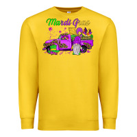 Lemon mardi gras truck gnome Premium Sweatshirt - JahusDesignShop
