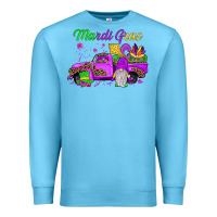Mardi Gras Truck Gnome Premium Sweatshirt | Teevron