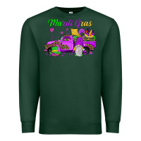 Sports Green mardi gras truck gnome Premium Sweatshirt - JahusDesignShop