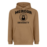 Toasted Coconut mordor university Heavyweight Hoodie - artisFamous