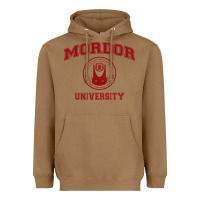 Toasted Coconut mordor university Heavyweight Hoodie - artisFamous