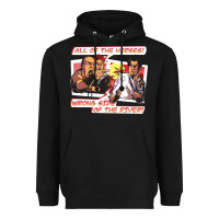 Black wrong side of the river Heavyweight Hoodie - artisFamous