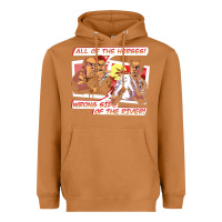 Meerkat wrong side of the river Heavyweight Hoodie - artisFamous