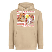 Mushroom wrong side of the river Heavyweight Hoodie - artisFamous
