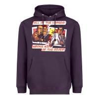 Plum wrong side of the river Heavyweight Hoodie - artisFamous