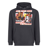Smoke wrong side of the river Heavyweight Hoodie - artisFamous