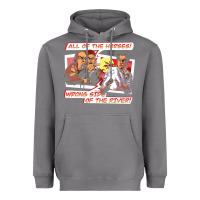 Storm wrong side of the river Heavyweight Hoodie - artisFamous