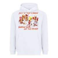White wrong side of the river Heavyweight Hoodie - artisFamous