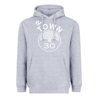 Heather Grey golden state the town Heavyweight Hoodie - artisFamous
