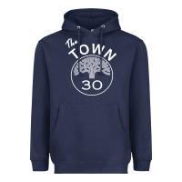 Navy golden state the town Heavyweight Hoodie - artisFamous