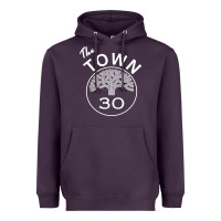 Plum golden state the town Heavyweight Hoodie - artisFamous