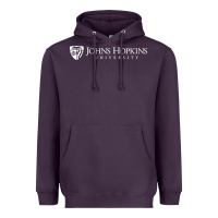 Plum johns hopkins Heavyweight Hoodie - artisFamous