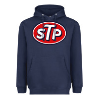 Navy stp motor Heavyweight Hoodie - artisFamous