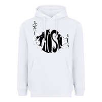 White p hish Heavyweight Hoodie - artisFamous