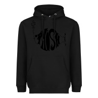 Black p hish Heavyweight Hoodie - artisFamous